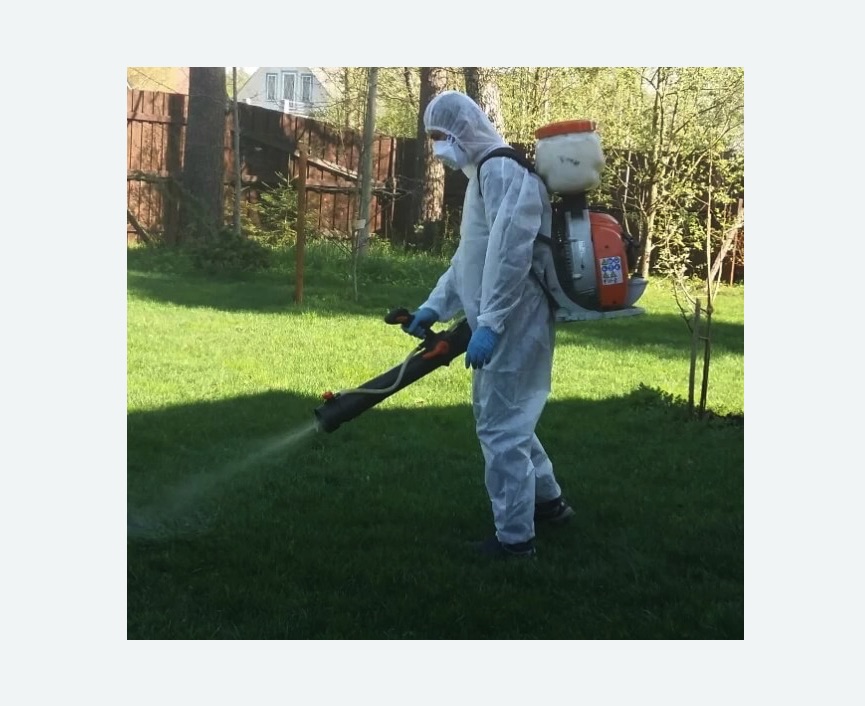 Обработка территории от клещей в Оленегорске